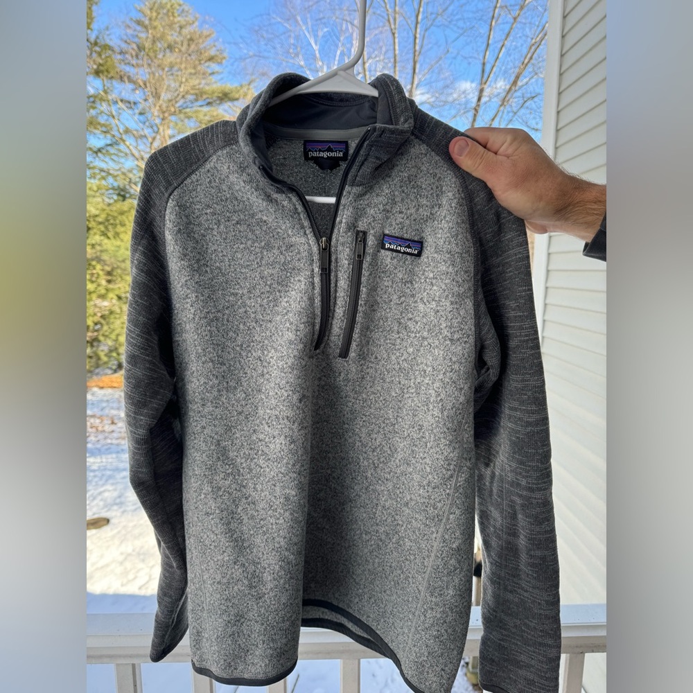 Patagonia Men’s Better Sweater 1/4 Zip, Size Medium